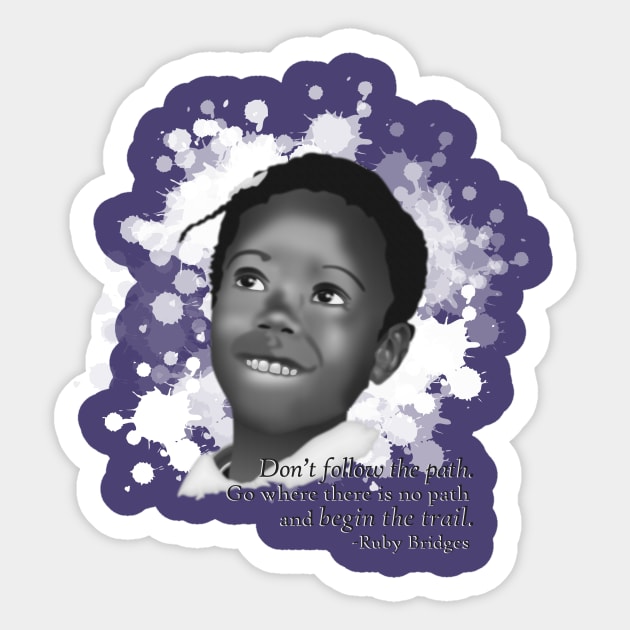 Ruby Bridges Sticker by PittmanOfLaMancha